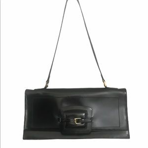 COCCINELLE Original 100%Leather Black Shoulder Purse